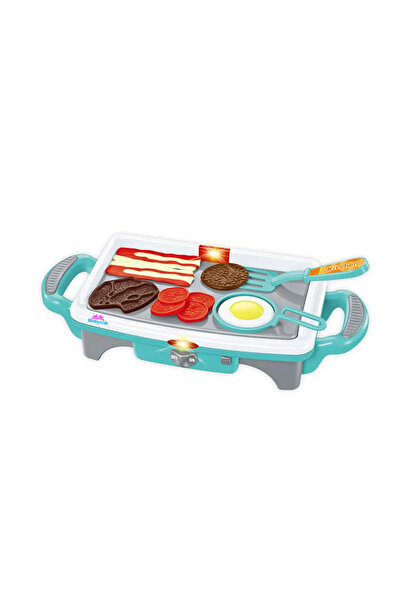 Vardem Blue Sound Light Toy Barbecue and Grill Set