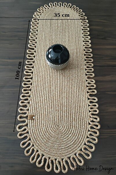 ADES HOME DESİGN Jüt, Hasır ,Runner ,Amerikan Servisi ,Supla ,Masa Örtüsü,Seh...