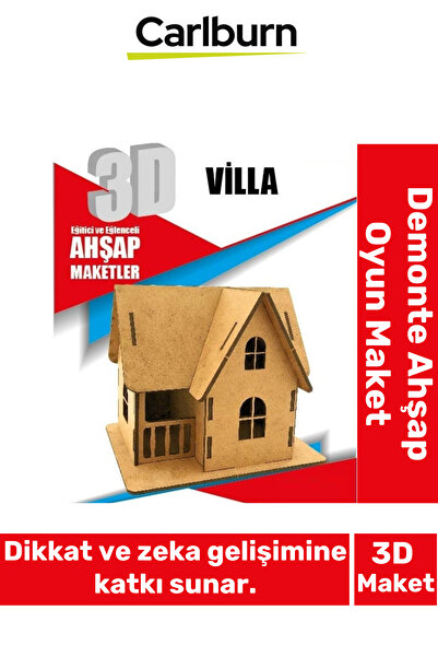 Carlburn 3 Boyut Eğitici Öğretici Zeka Geliştirici Boyanabilir Ebeveyn Çocuk ...