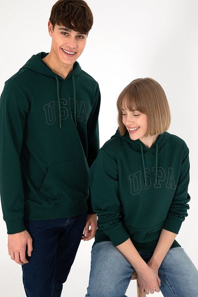 U.S. Polo Assn. Men's Dark Green Basic Sweatshirt 50295175 -Vr079