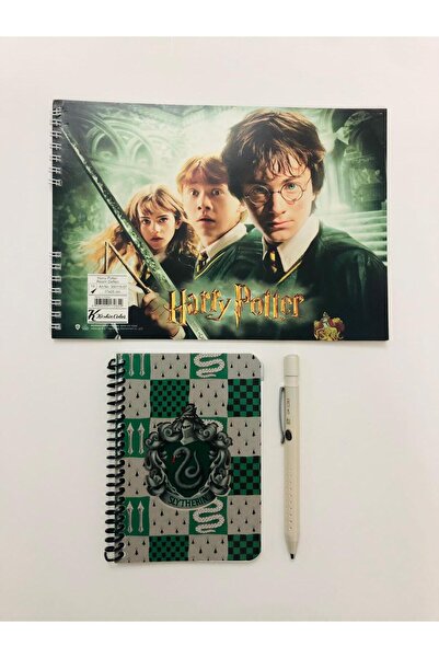 Keskin Kırtasiye Seti ( Harry Potter Resim Defteri 17*25 - Not Defteri - Üçge...