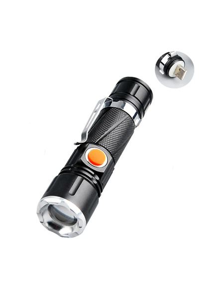 Watton P50 Led Şarjli Mıknatıslı Usb El Feneri Wt-622