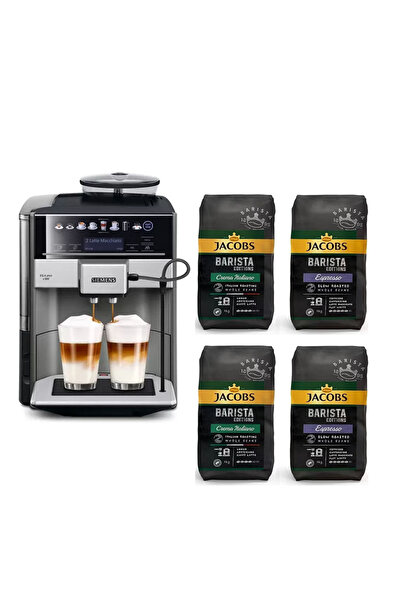 Siemens TE655203RW Eq.6 Plus Tam Otomatik Espresso Makinesi 4 kg Jacobs Kahve...