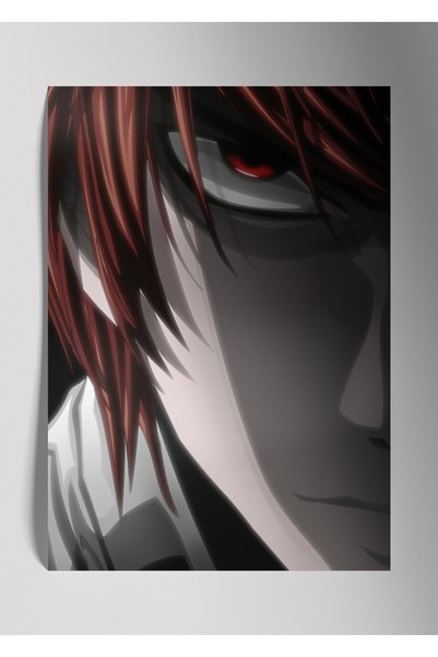 DekorHane Metalna štampa, sjajna zidna slika - Yagami Light anime