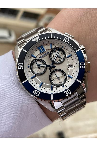 Quantum 10 Atm Waterproof Gauges Active Men's Wristwatch