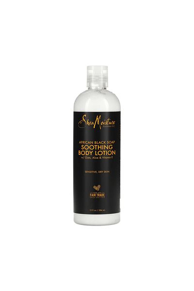 Shea Moisture - African Black Soap Lotion for Dry Sensitive Skin - 384Ml
