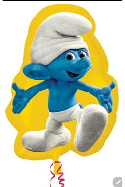 ŞİRİNLER Super shape büyük boy şirinler folyo balon
