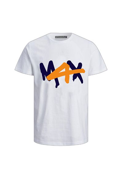 Efendioğlu Design Tricou cu imprimeu Champion Max cu imprimeu max verstappen formula1