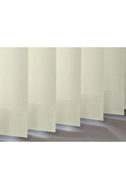 Özel Jaluzi Ekru Blackout Dikey Perde  Döndürülebilen Tam Açık Ya Da Tam Kapa...