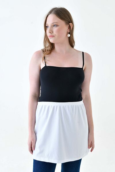 mirach Plus Size Underwear Skirt Concealer Combed Cotton Flexible Elastic Comfortable and Fashionable Model