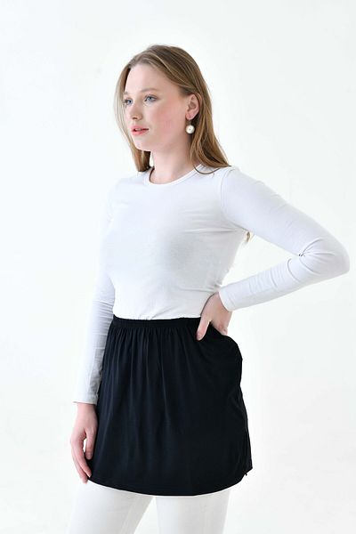 mirach Plus Size Underwear Skirt Concealer Combed Cotton Flexible Elastic Comfortable and Fashionable Model