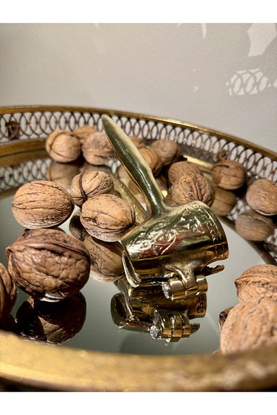 Handmade Solid Brass Walnut Cracker