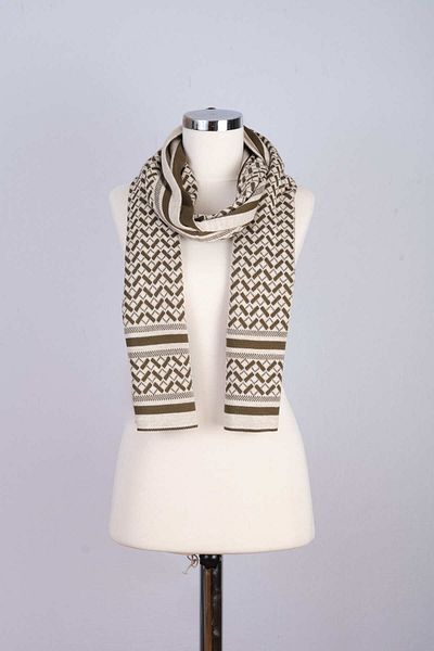Sebir Moda Ethnic Patterned Knitwear Scarf