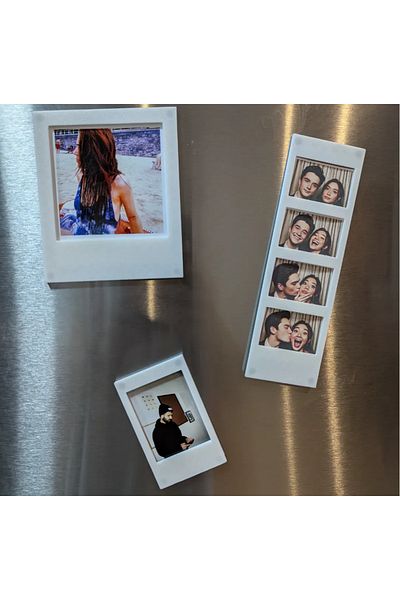 MYA DESİGN JEWERLY 3D Photo Frame - Refrigerator and 3 Magnet Product