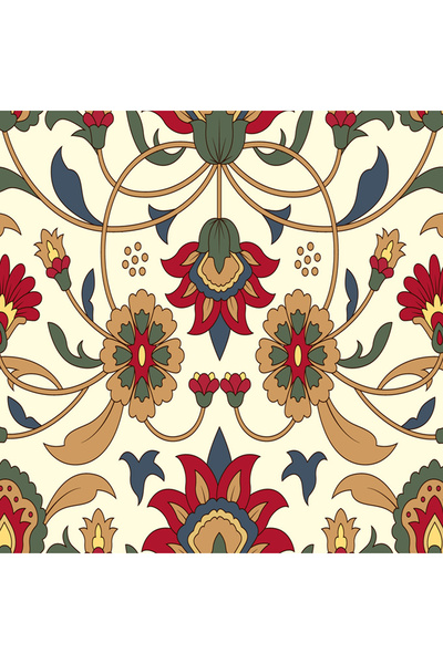 TELLGRAF Çini Desenli Fayans Ve Karo Stickerı (10x10 Cm)