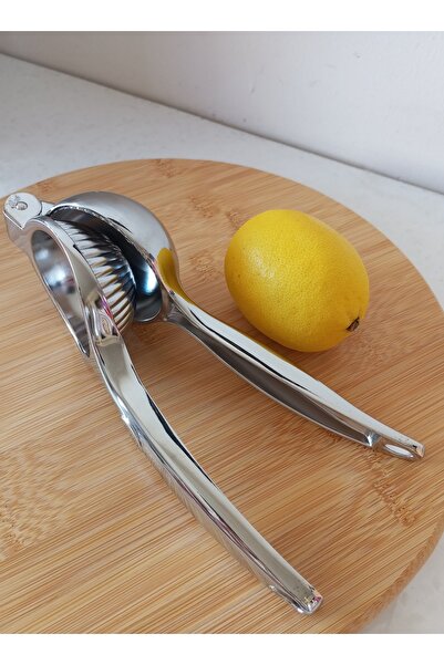 TARIK HOME Lemon Squeezer with Stainless Steel Sleeve - Citrus Press with Ergonomic Handle