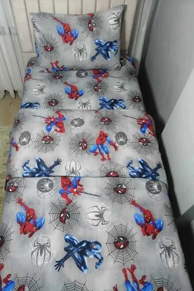 Garden Home Σετ Παπλωματοθήκη Μονό Spider (ΜΕ ΕΛΑΣΤΙΚΟ ΣΕΝΤΟΝΙ)