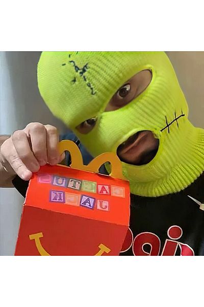 FG KONNİCHİWA Cactus Jack Travis Snow Mask - Balaklava Design
