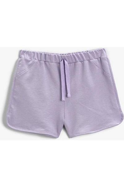 Koton Pantaloni scurti de bază cu fundă pentru fete 2skg40008ak