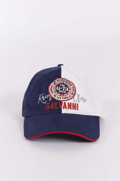 Galvanni Erkek Koyu Lacivert Şapka - Eseke Dress Blues Multi