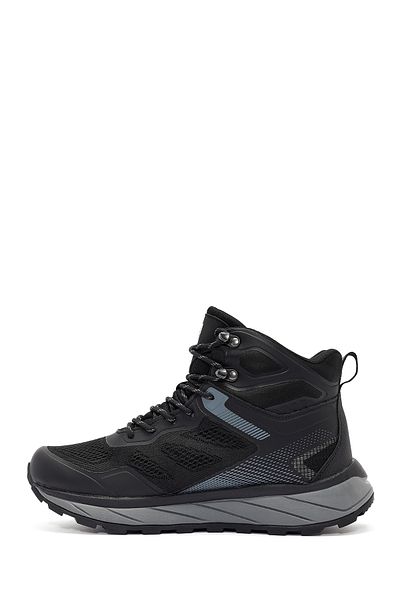 Derimod Men's Black Waterproof Outdoor Boots - Lace Up, 24Wfd 695014
