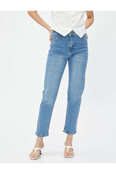 Koton Magas derekú farmer enyhén vékony lábszár - Eve Jeans