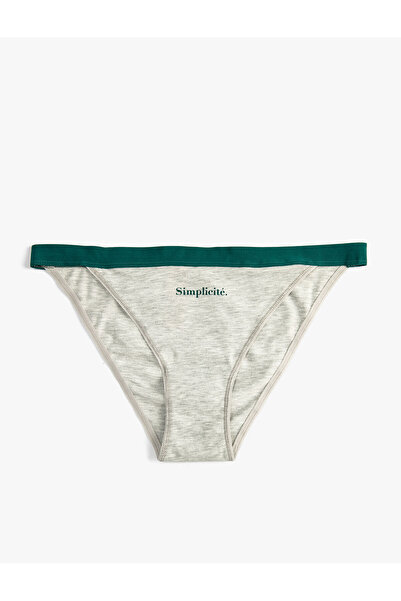 Koton Бразильський кулот Slogan Друкований ребристий