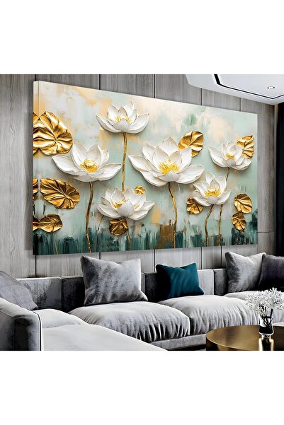 EMYA HOME Pictură pe pânză cu flori 3D