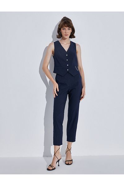 Koton Cepken Vest with Chain Detail