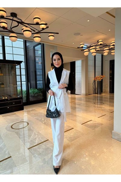 TANISA Arin Beza Yaki prugasti set prsluka TNS-4387