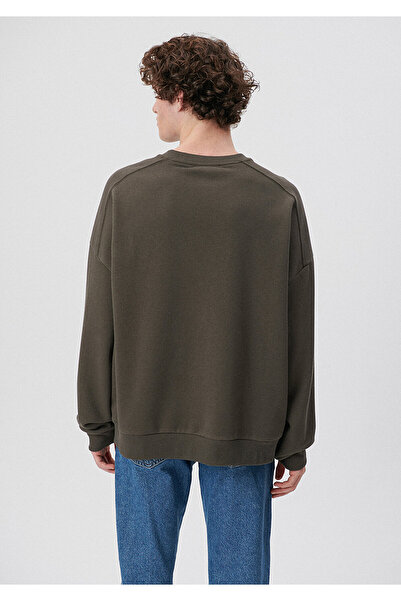 Mavi Bisiklet Yaka Gri Sweatshirt 0S10035-70090