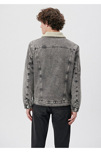 Mavi Frank Gri Sherpa Jean Ceket 0115285836