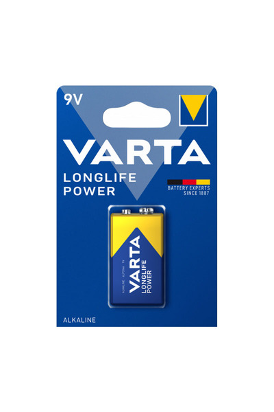Varta High Energy Güçlü Alkalin Seri 9V Pil - E 4922121411