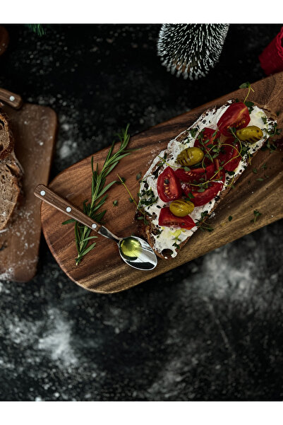 KaiHome Acacia Pedestal Presentation Plate / Cutting Board