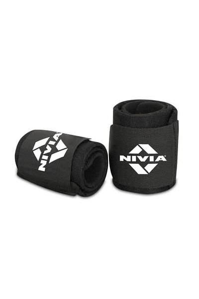 Nivia Orthopedic Wrist Support | Black | Free Size | Neoprene/polyester | Adjustable Velcro