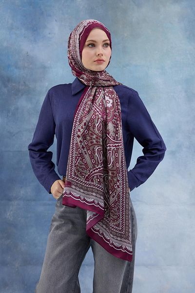İpekhan Σάλι Cherry Indian Voile - 5005-10