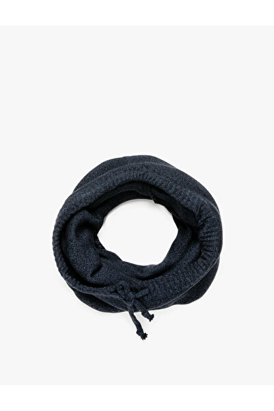 Koton Knitted Neck Collar with Tie Detail