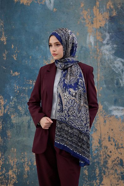 İpekhan Saks Indian Voile Shawl - 5007-09