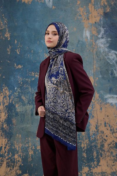 İpekhan Saks Indian Voile Shawl - 5007-09