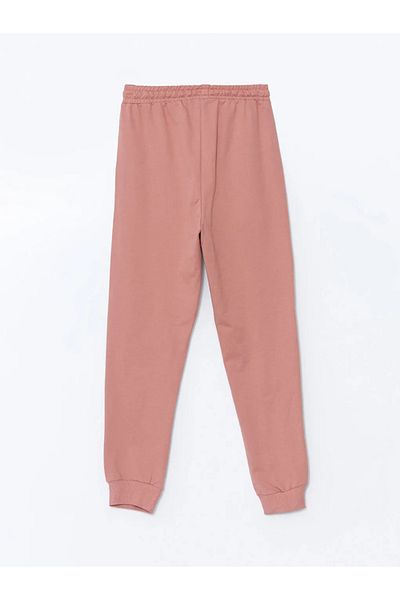LC Waikiki Pantaloni de sport pentru fete LCW Kids, roz, cu talie elastică
