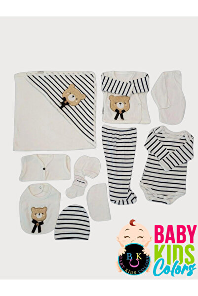baby kids colors Hastahane Çıkışı 10'lu Organik Lüks Anti Alerjik Yeni Doğan ...