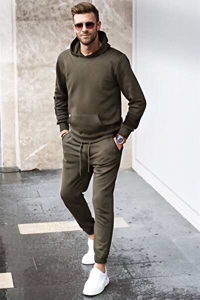 CMZ COLLECTİON Ανδρικό σετ φόρμας από μαλακό βαμβάκι για την εποχή της σεζόν