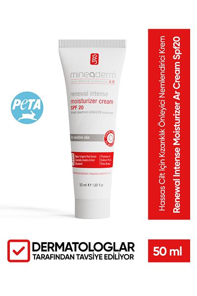 mineaderm Anti-reddening Moisturizing Cream - Sensitive Skin Ar Cream Spf20