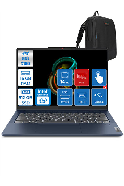 LENOVO Ideapad Slim 5 I5 13420H 16GB Lpddr5 512GB SSD WIN11HOME 14" Wuxga IPS...