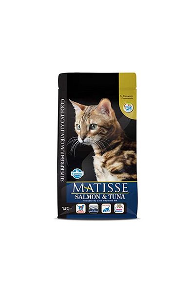 Farmina Matisse Salmon & Tuna Dry Cat Food - 1.5 Kg-Pack of 2