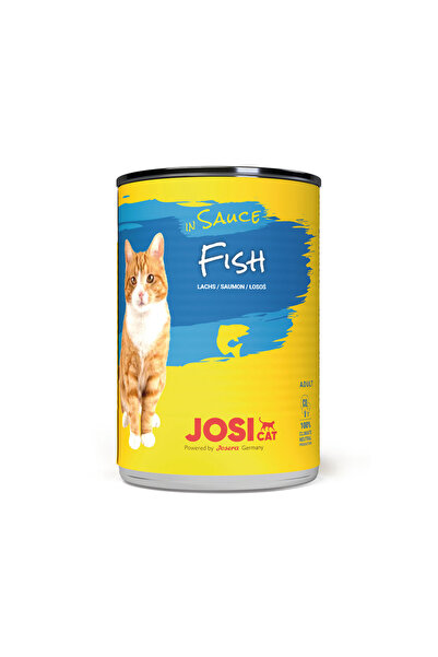 JOSERA طعام القطط المعلب JosiCat Fish in Sauce - 415 جم