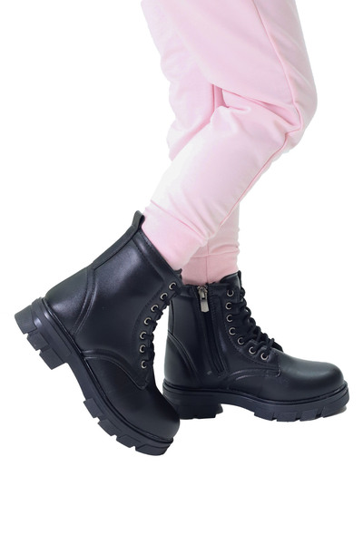 Wanetti KIZ ÇOÇUK BOT WANETTİ UNISEX KISA FASHION SOĞUK GEÇİRMEZ KAYMAZ TABAN BOT