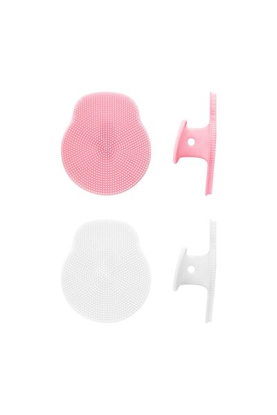 Brushworks Silicone Cleansing Pads - 2 Pack