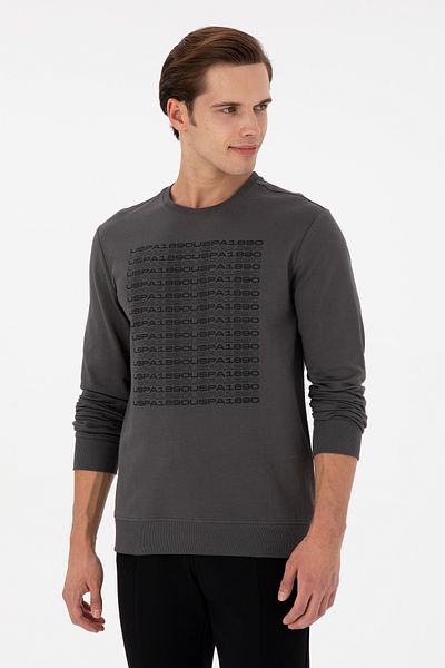 U.S. Polo Assn. Men's Anthracite Sweatshirt 50293461 -Vr006