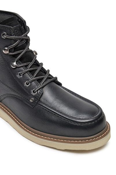 Jack & Jones MOC δερμάτινες μπότες-αθλητικά παπούτσια από γνήσιο δέρμα και σόλα EVA για άνδρες